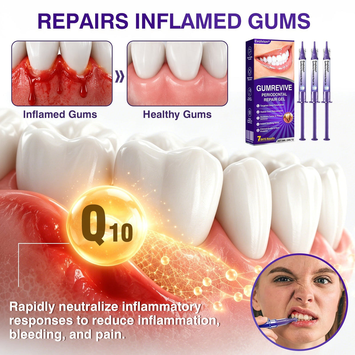 🇦🇺👨‍⚕️✅️Advanced Formula🦷Evolvion® GumRevive Periodontal Repair Gel