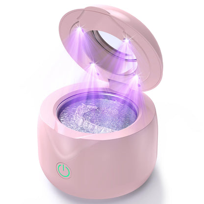 Zolmeron® Ultrasonic Retainer Cleaner - UV Dental Cleaning Pod Night Guard Cleaner for Dentures, Aligner, Braces, Toothbrush Heads, Jewelry